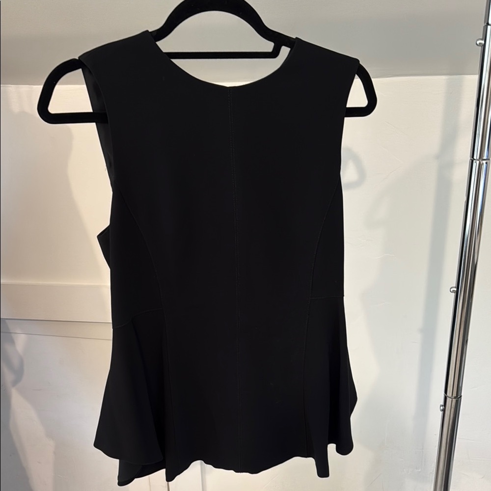 Elegant Black Sleeveless Top
